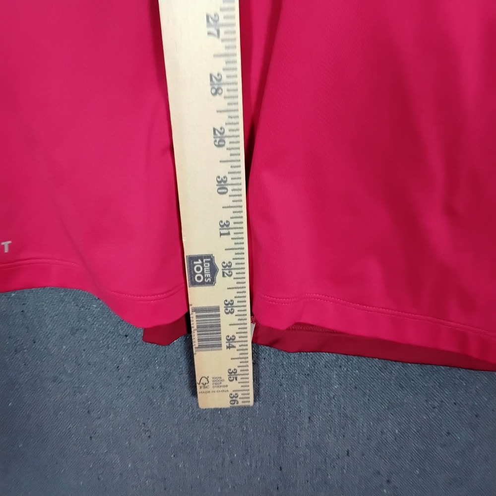 Nike Tiger Woods Collection Golf Polo Shirt Mens XXL RED Dri-Fit adv Performance - Picture 9 of 10